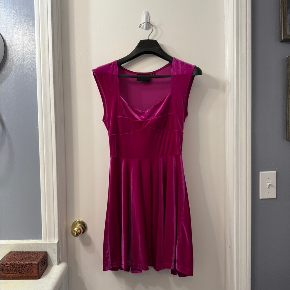 MINKPINK Fuchsia Sleeveless Mini Dress